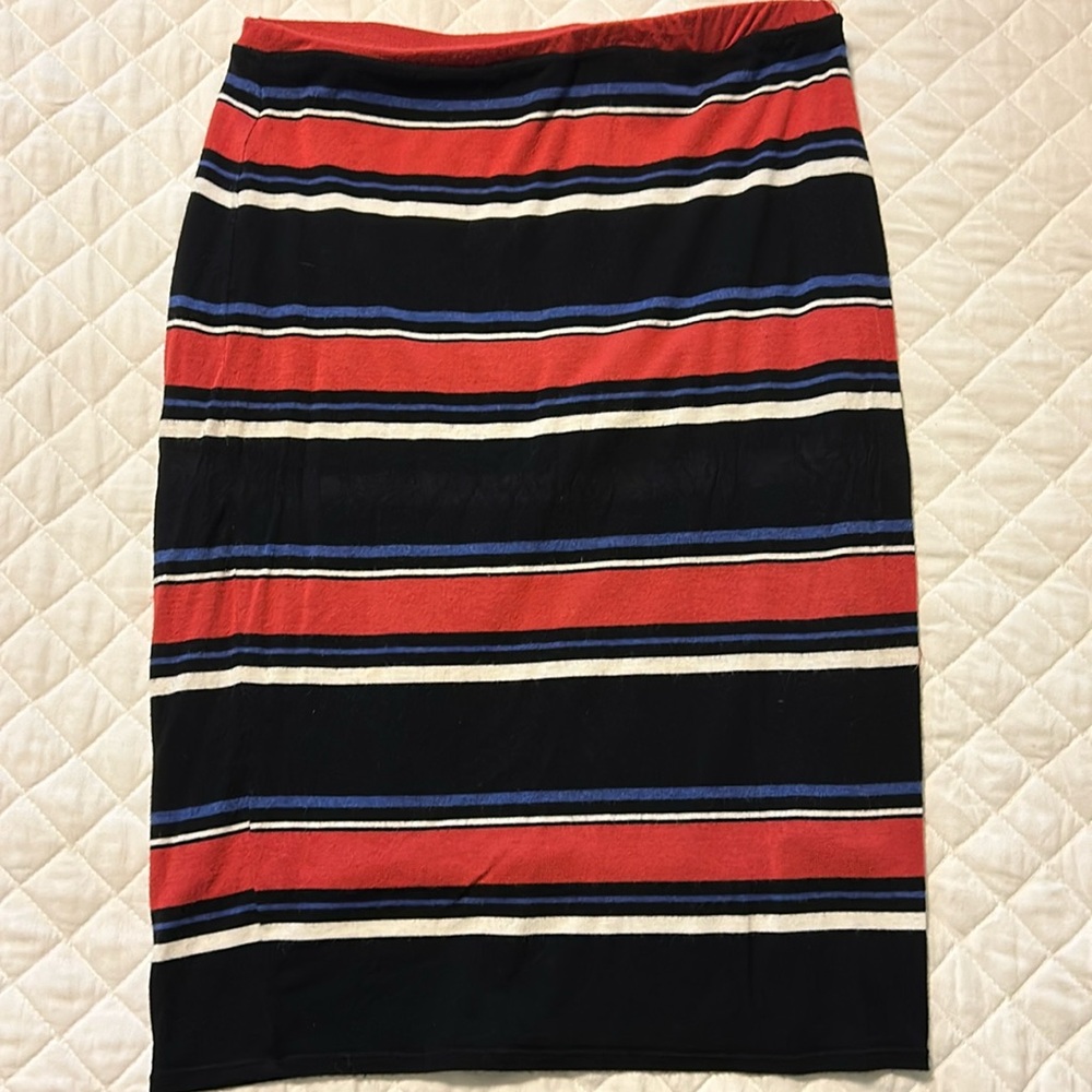 Max Studio striped pencil skirt. Size XS.